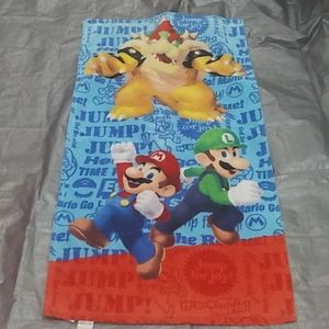 Nintendo Super Mario Brother's " Get the Coins Jump For Joy" Towel